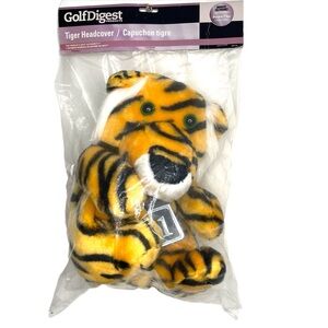 Golf Digest Tiger Plush Headcover